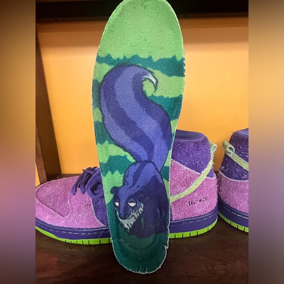 NIKE SB DUNK HIGH. Reverse skunk limited edition, 36/420. No box. Men 9.5. - Picture 8 of 8